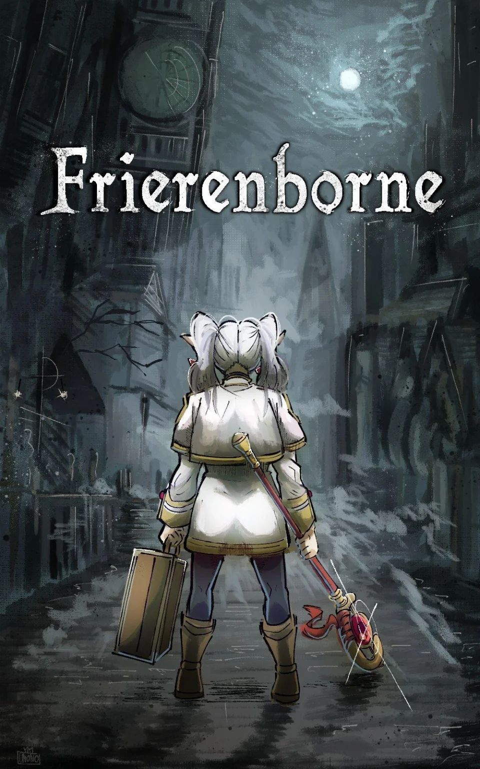 Frieren invades other video games in a viral meme