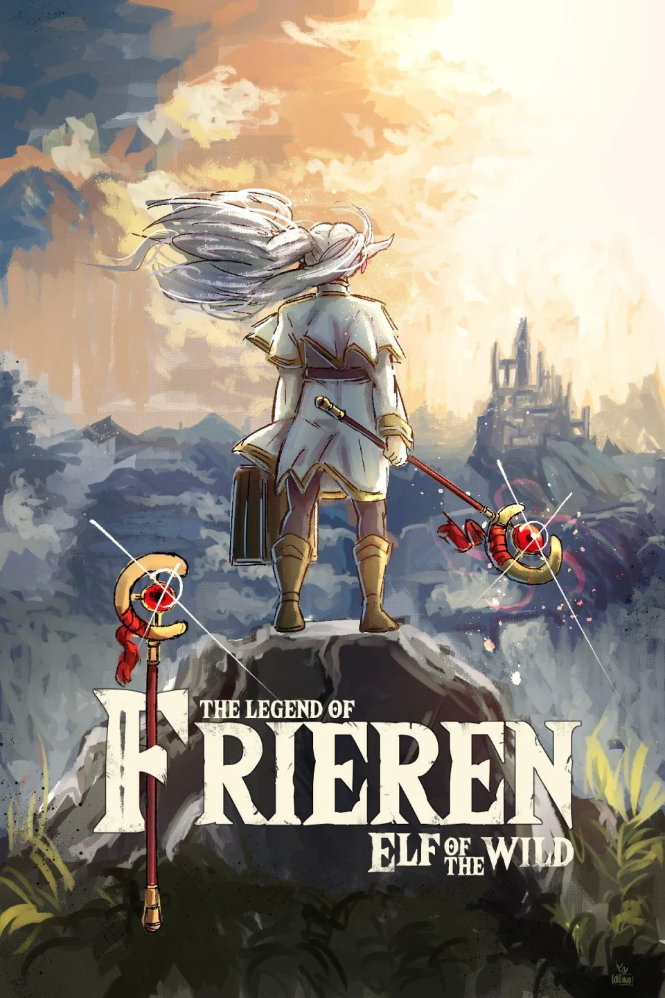 Frieren invades other video games in a viral meme
