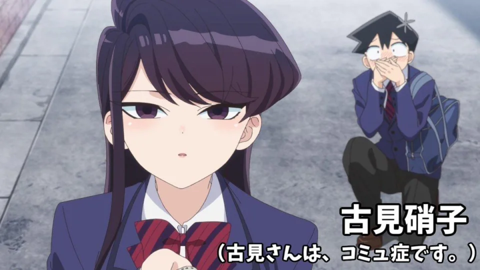 Someone measured Komi-san's breasts