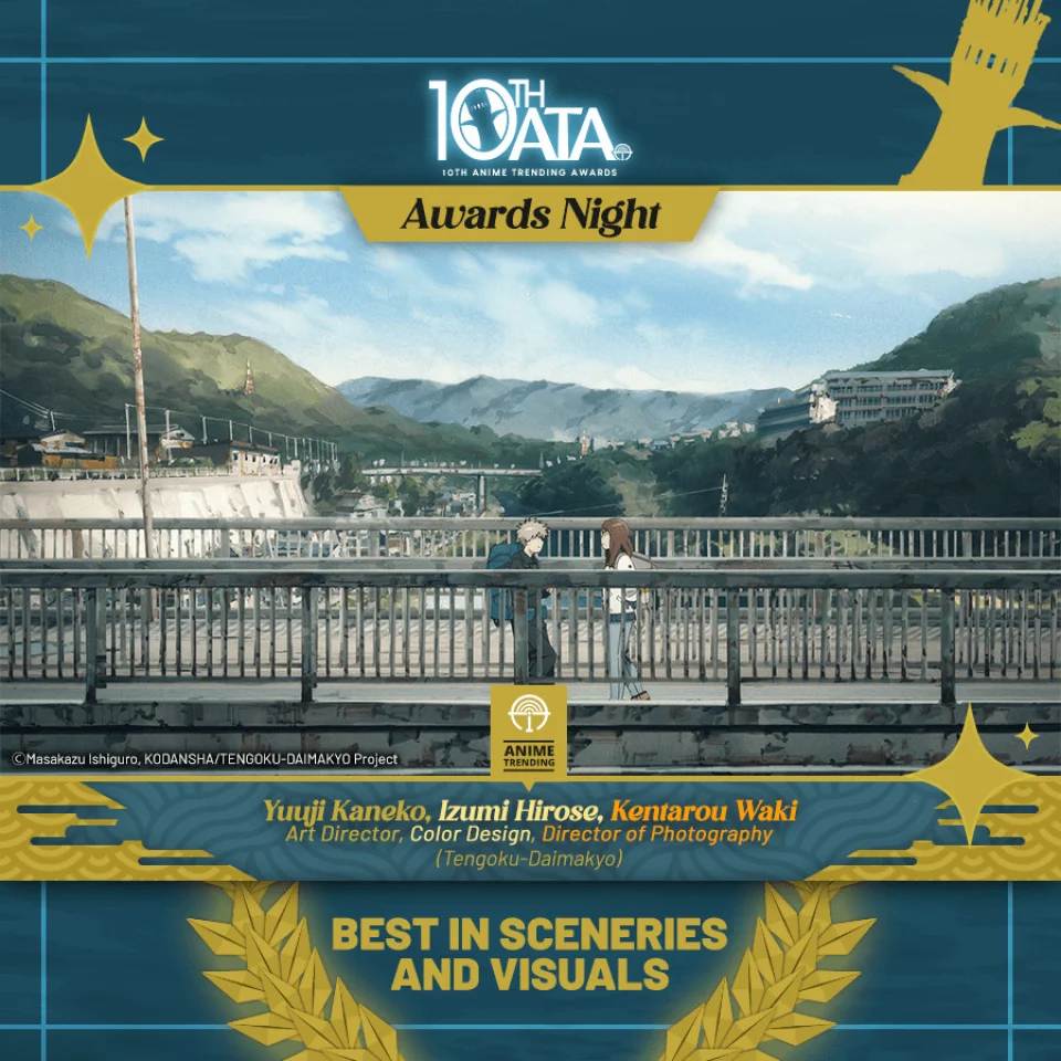 Tengoku-Daimakyo Crowned Anime of the Year by Anime Trending