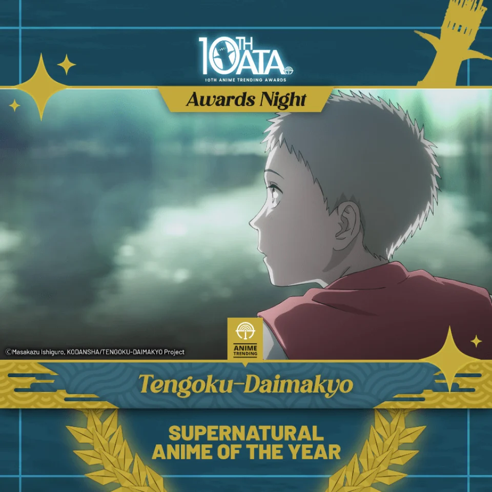Tengoku-Daimakyo Crowned Anime of the Year by Anime Trending