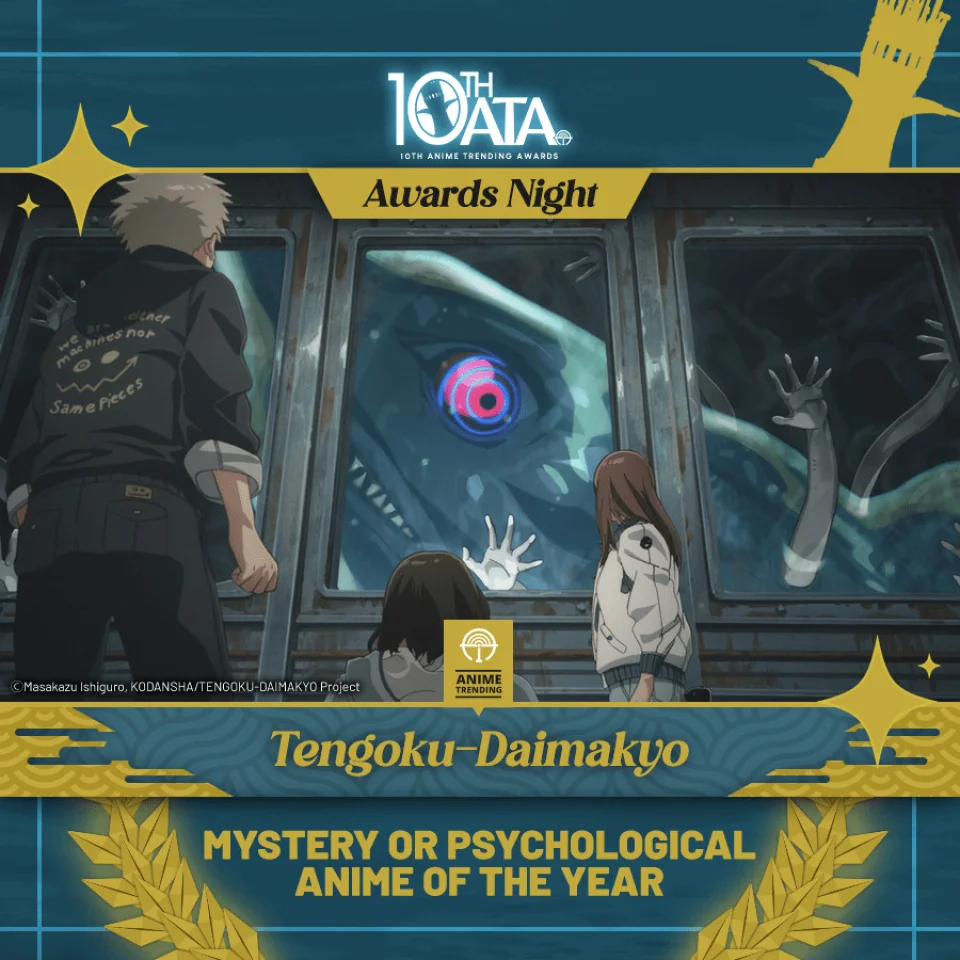 Tengoku-Daimakyo Crowned Anime of the Year by Anime Trending