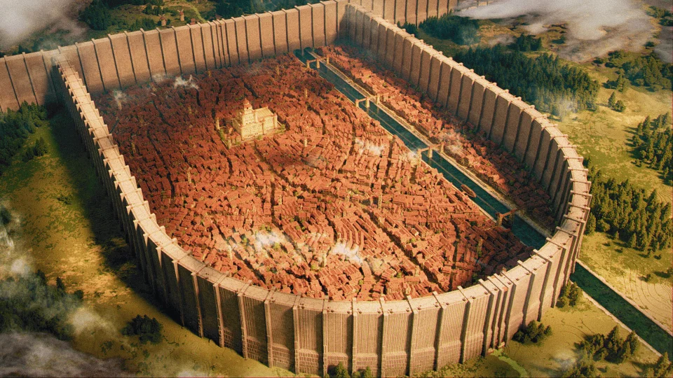 A fan recreates Shingeki no Kyojin in Minecraft