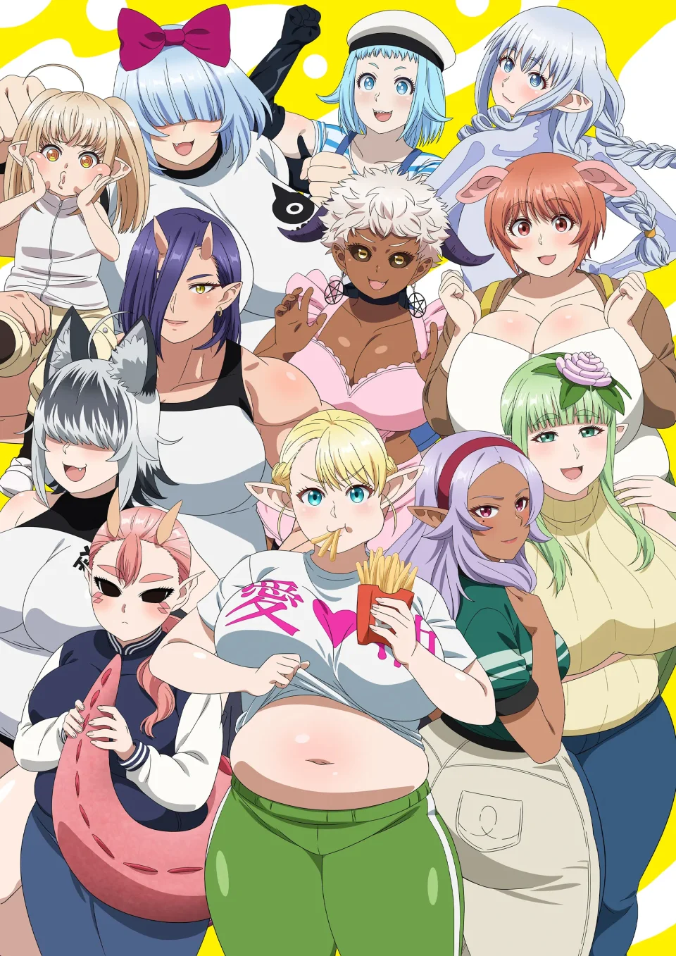 Plus-Sized Elf anime will have an uncensored version