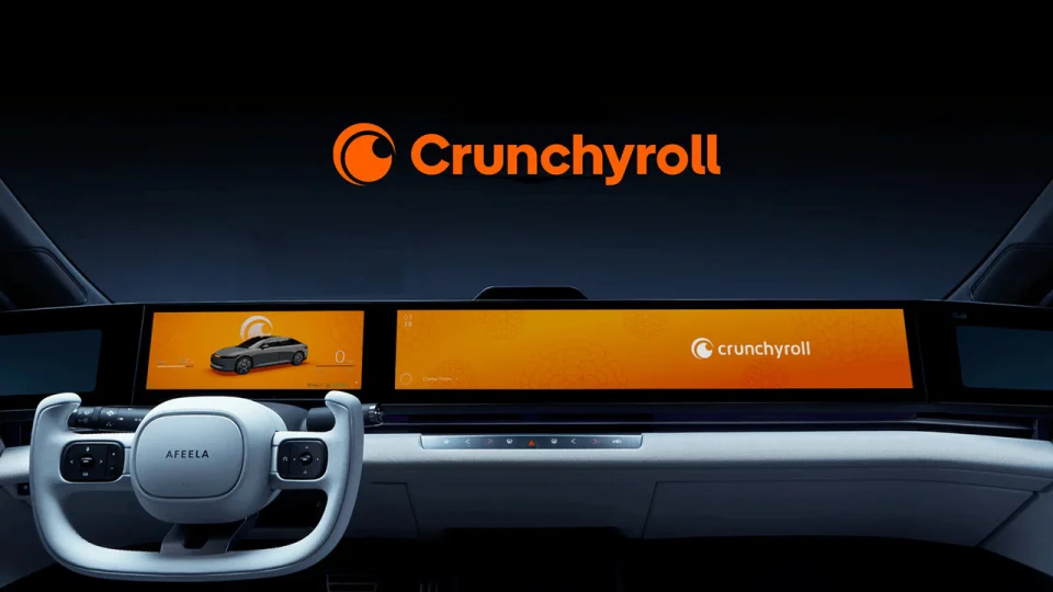 Now you can watch anime while driving
