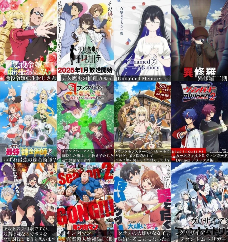 What anime do you expect most from Winter-2025?